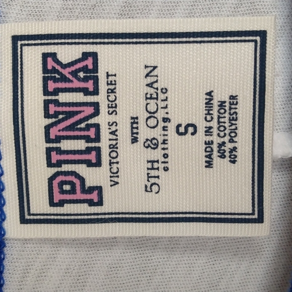 PINK Vintage styleVictoria's Secret jersey Rangers First Base Coach - Picture 2 of 4